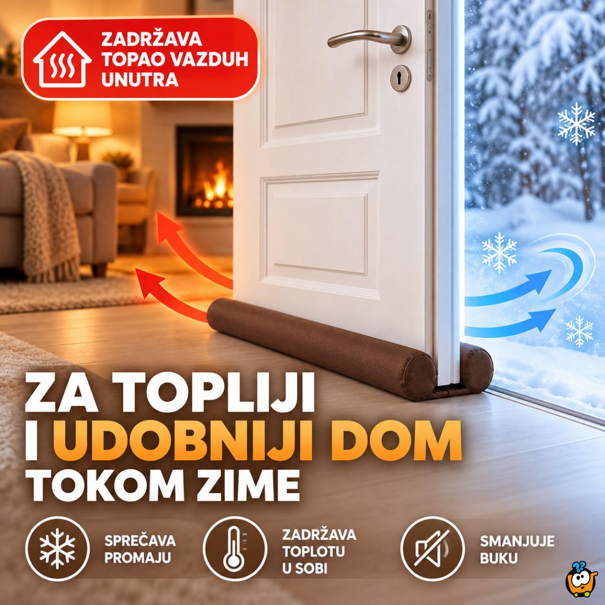 Dvostruki izolator za vrata – zaštita od promaje i hladnog vazduha