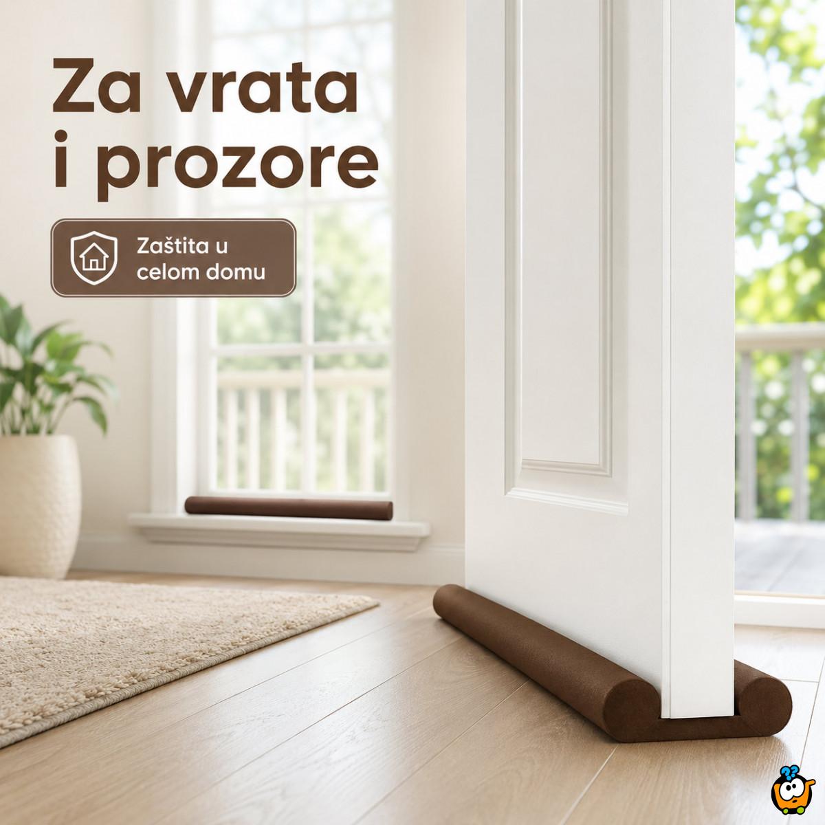 Dvostruki izolator za vrata – zaštita od promaje, vrućine i gubitka hlađenja