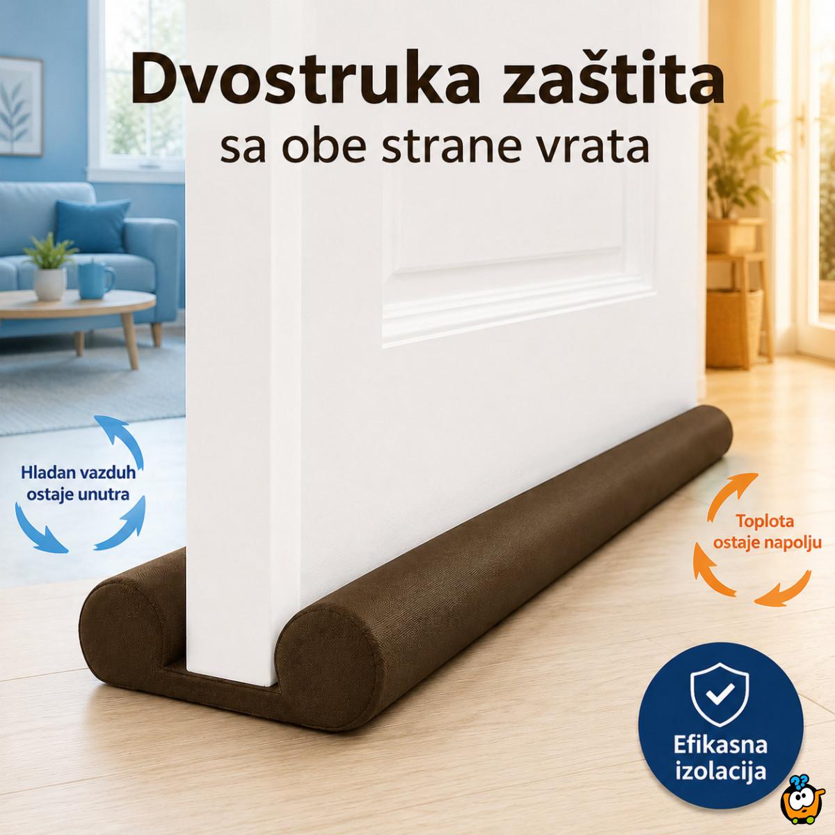 Dvostruki izolator za vrata – zaštita od promaje, vrućine i gubitka hlađenja