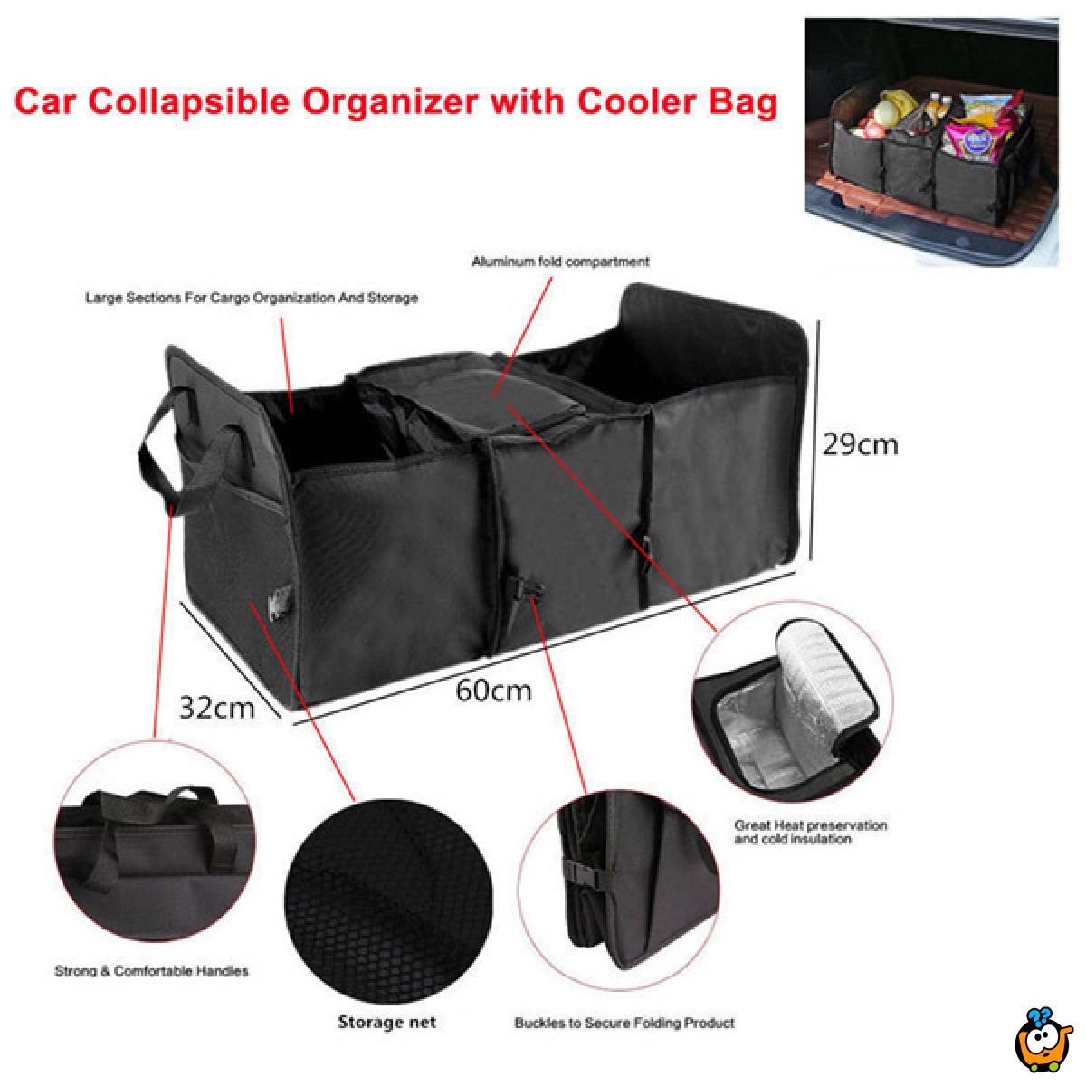 Car trunk organiser - Organizer za gepek u autu