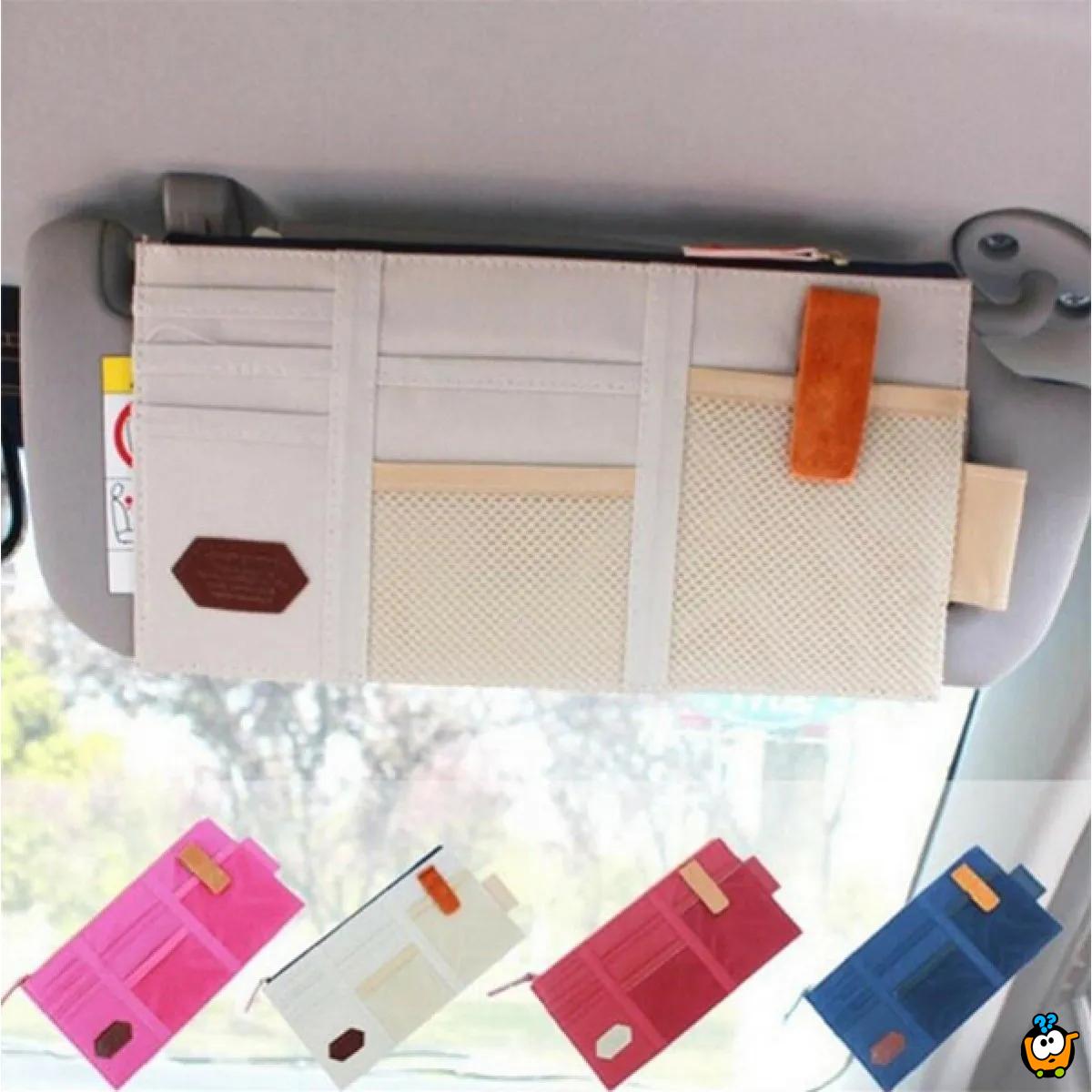 Hanging bag Car - Auto organizer za dokumenta i kartice 