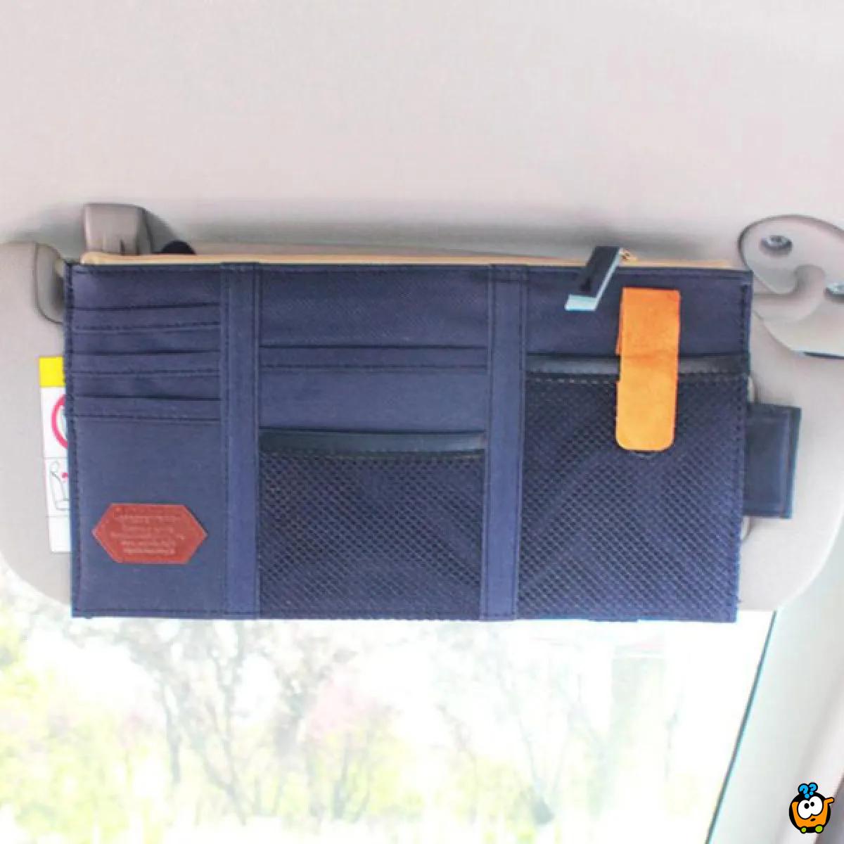 Hanging bag Car - Auto organizer za dokumenta i kartice 