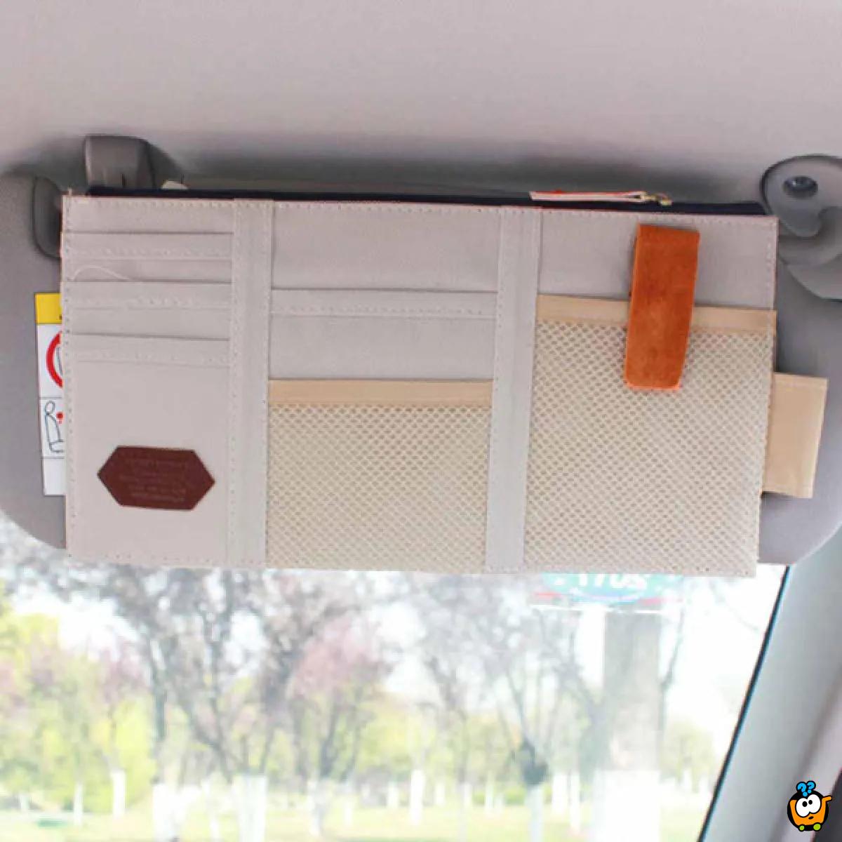 Hanging bag Car - Auto organizer za dokumenta i kartice 