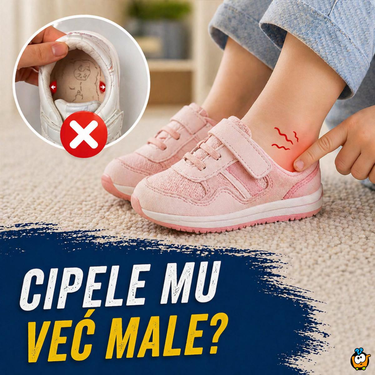 Merač dečijih stopala - Izmeri stopalo kod kuće za 10 sekundi