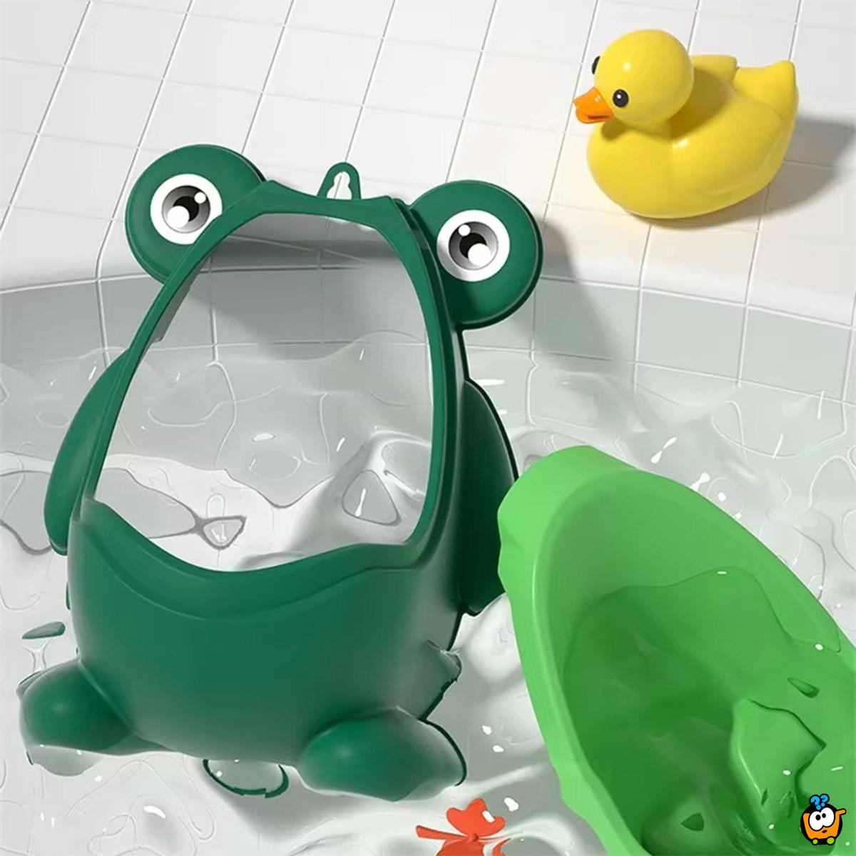 Prenosivi pisoar za dečake - Frog Toalet 