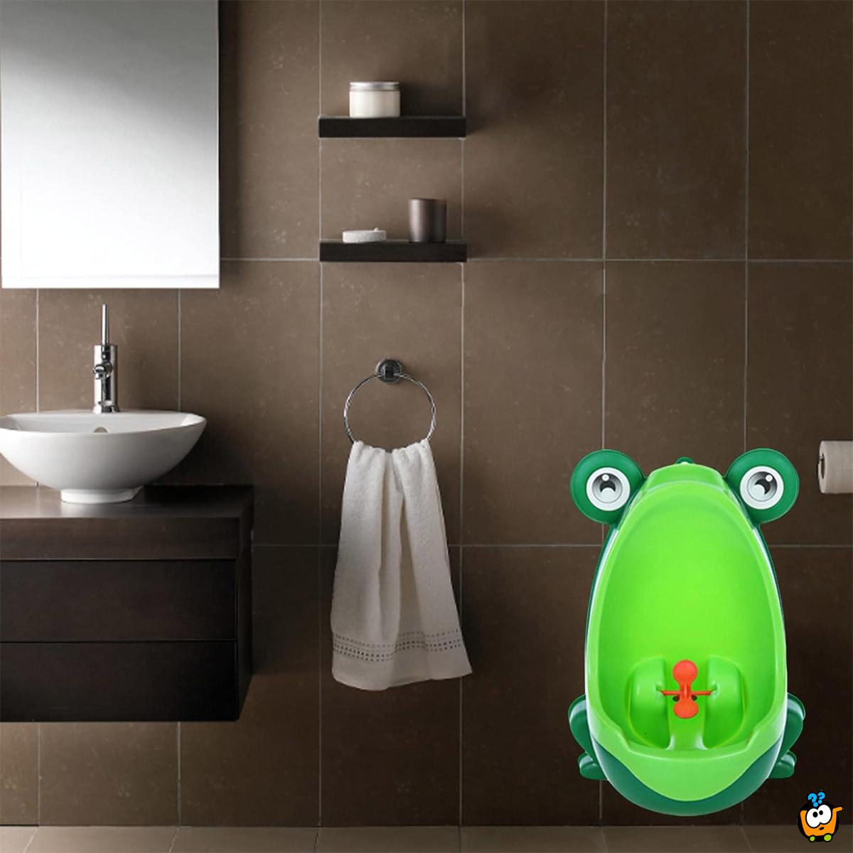Prenosivi pisoar za dečake - Frog Toalet 