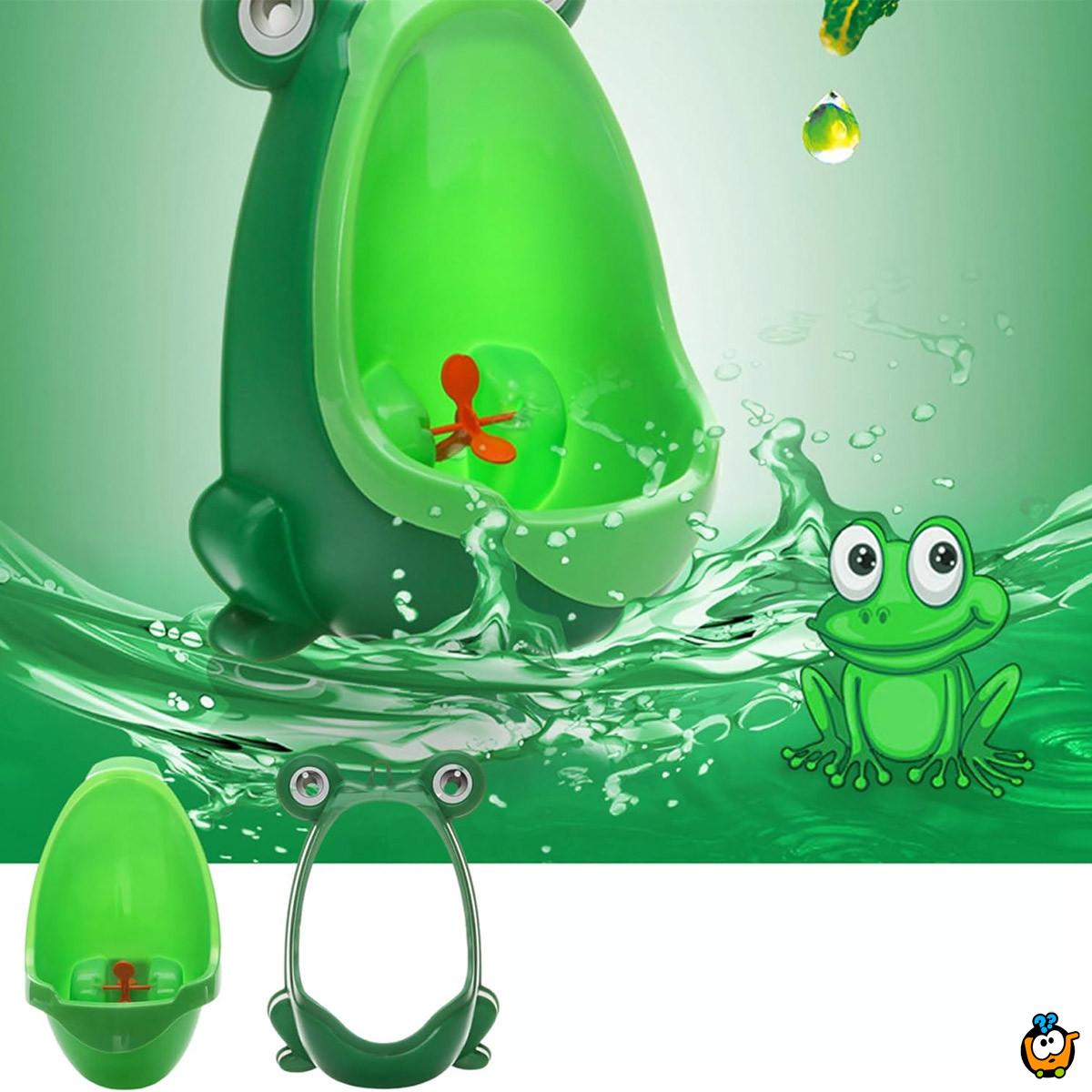 Prenosivi pisoar za dečake - Frog Toalet 