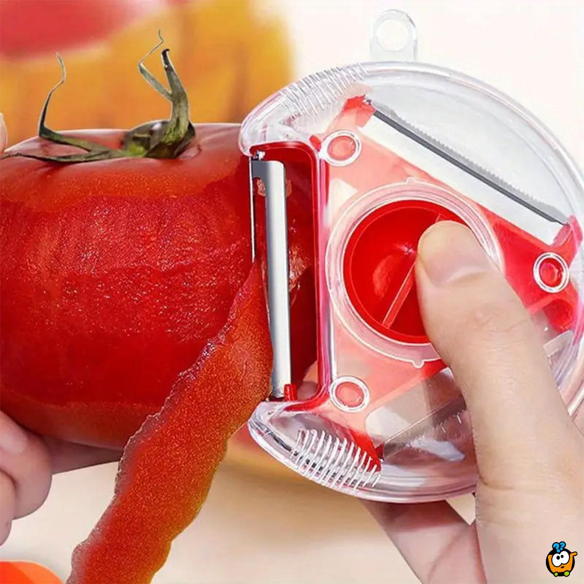 Rotary Peeler - 3u1 ljuštilica i seckalica za povrće