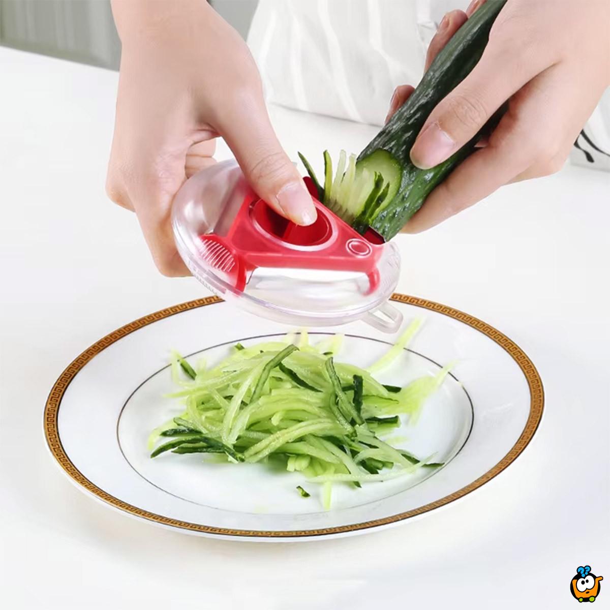 Rotary Peeler - 3u1 ljuštilica i seckalica za povrće