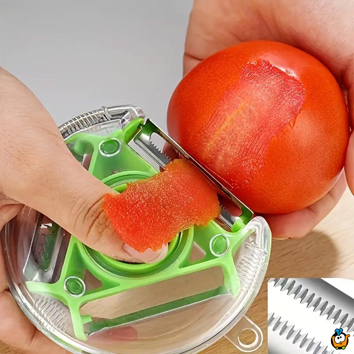 Rotary Peeler - 3u1 ljuštilica i seckalica za povrće