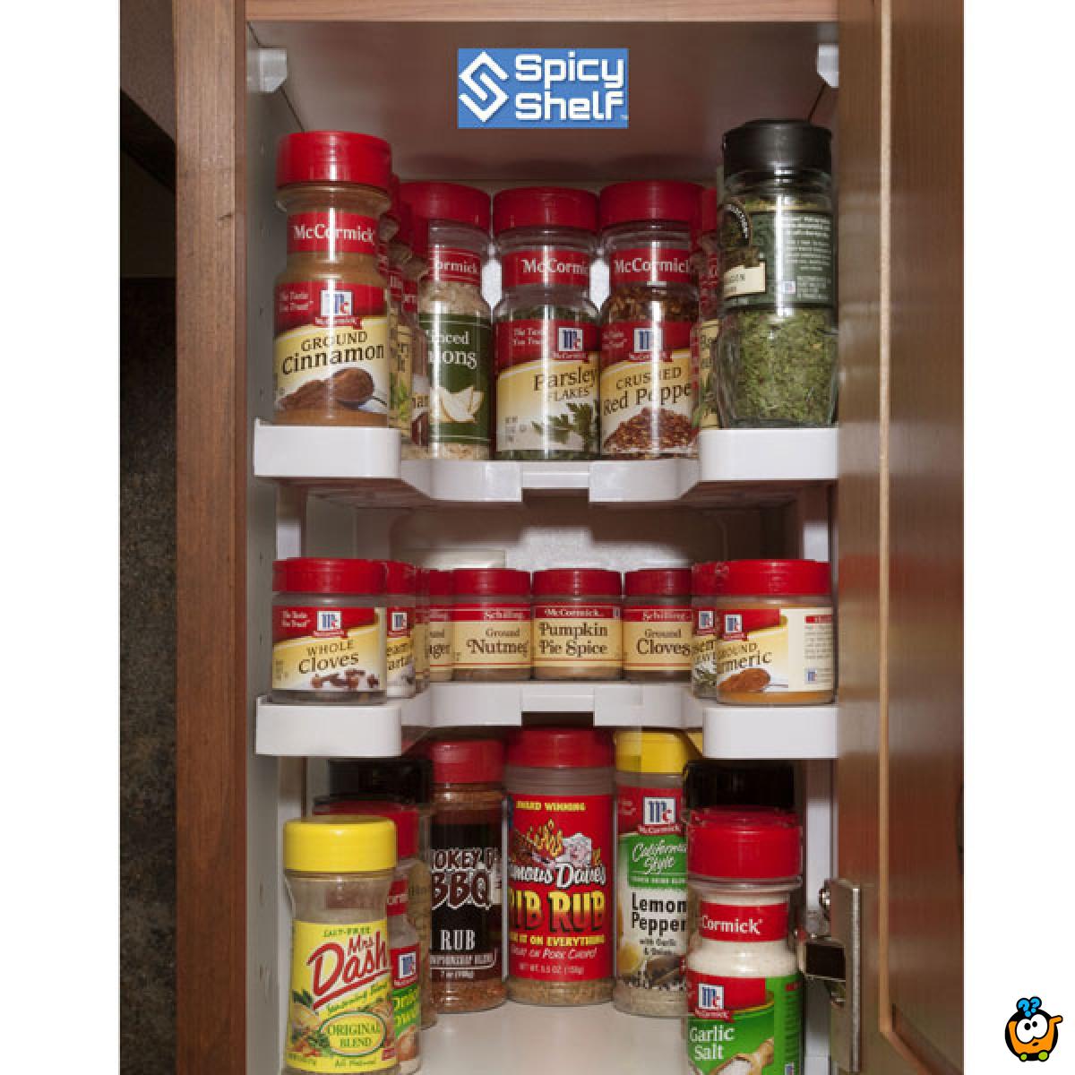 Spicy Shelf - set podesivih polica za začine