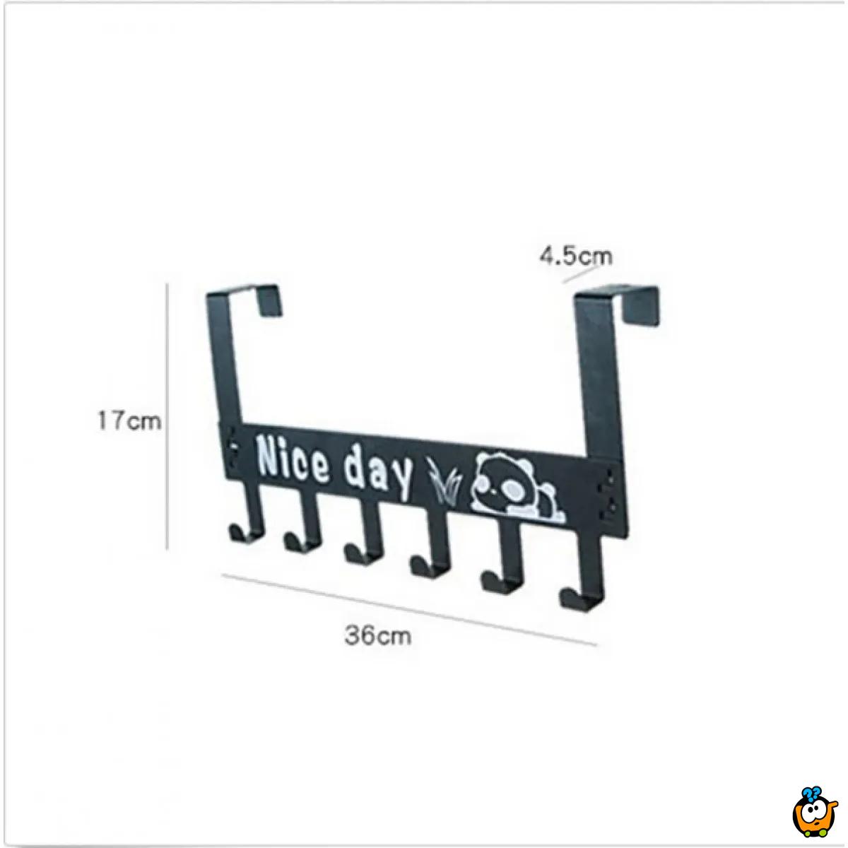 Nice Day - metalni čiviluk za vrata