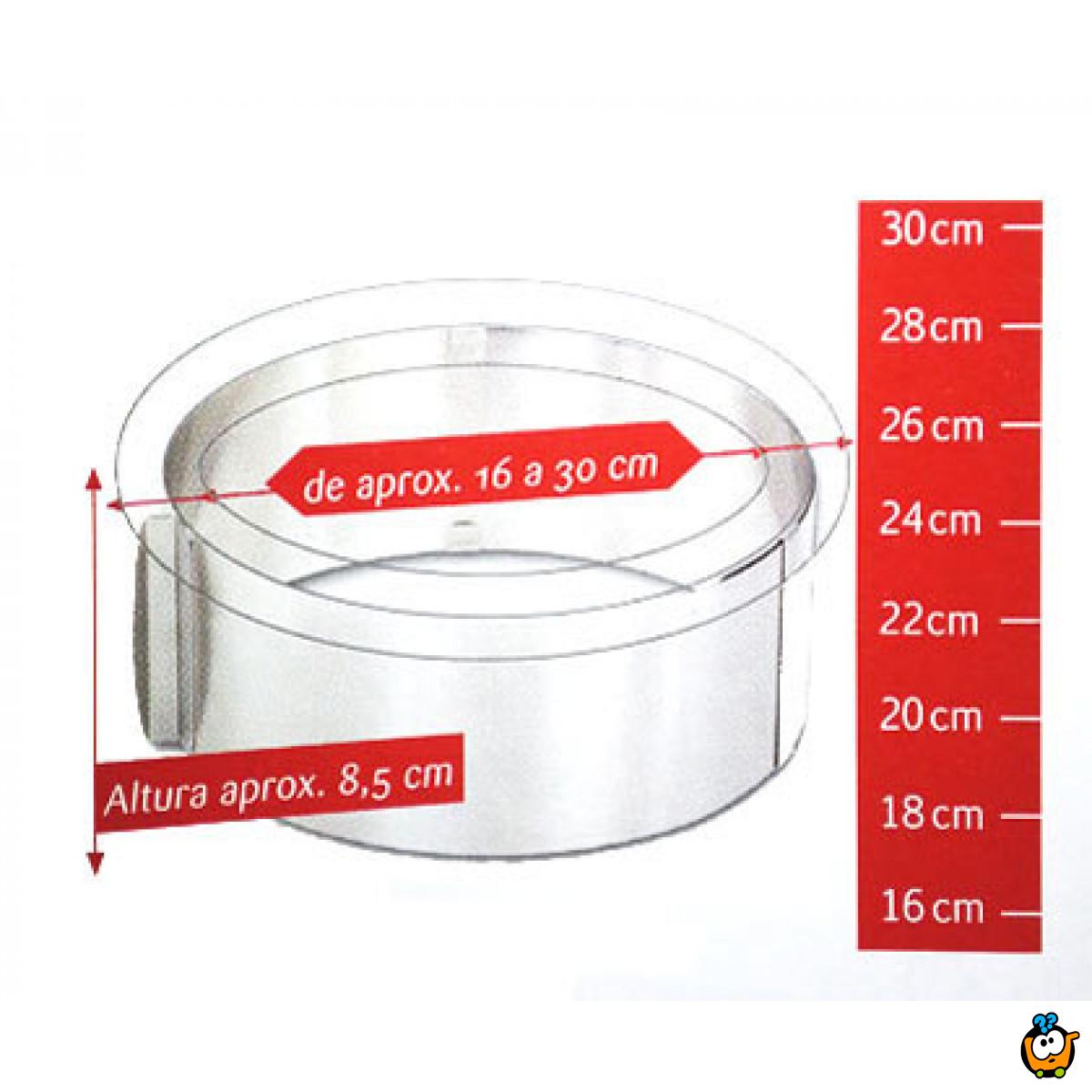 Kalup od inox-a za okrugle torte