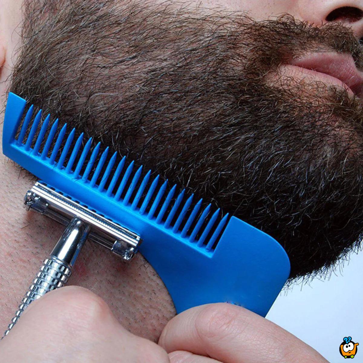 Šablon za brijanje i održavanje brade