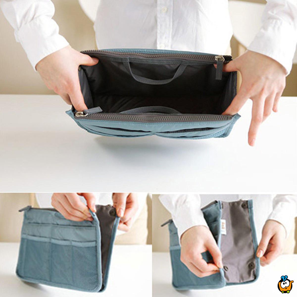 Lou Camera Bag Organizer] Slim Purse Organizer Shaper, Liner Protector (Slim  Design) - JennyKrafts