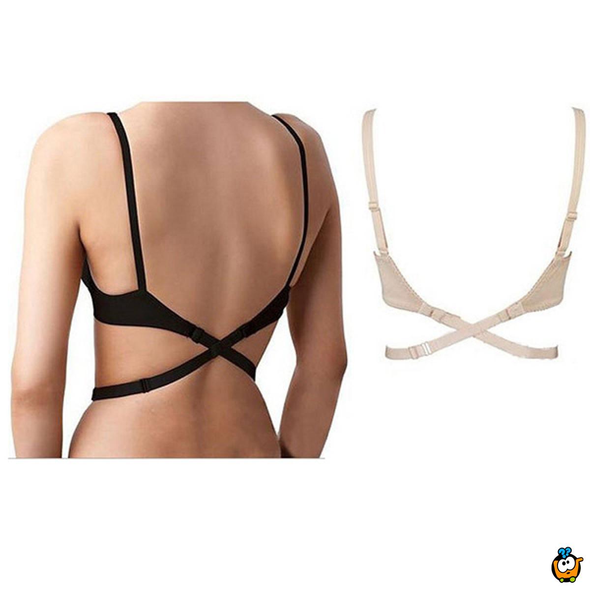 Low bra back strap - Traka savršen trik za gola leđa