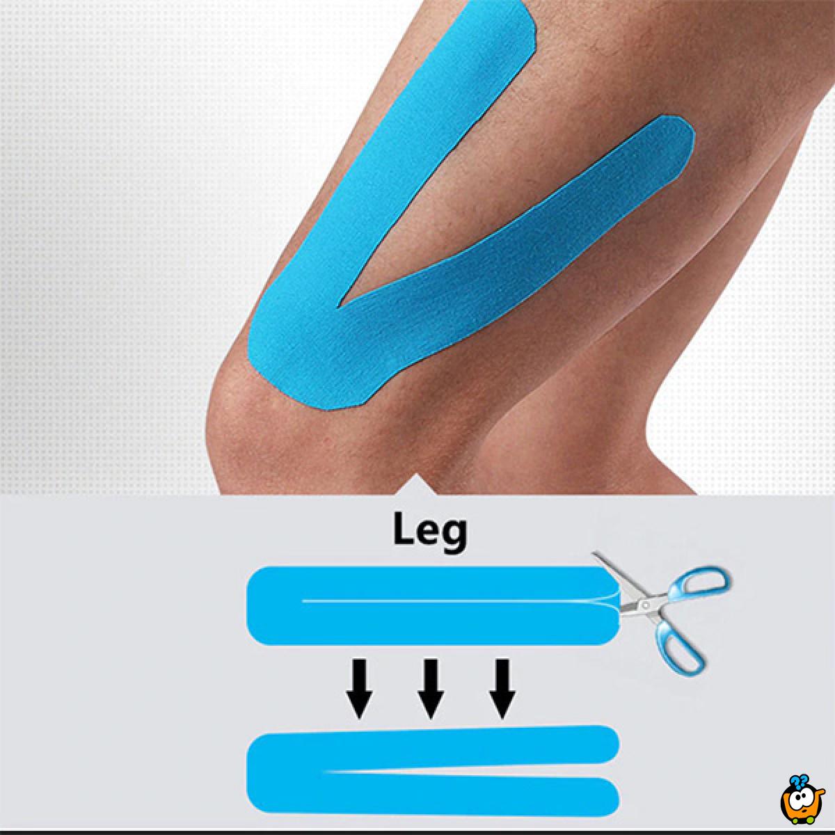 Kinesiologi tape - sportska traka protiv povreda