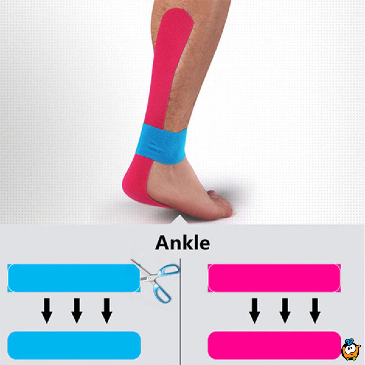 Kinesiologi tape - sportska traka protiv povreda