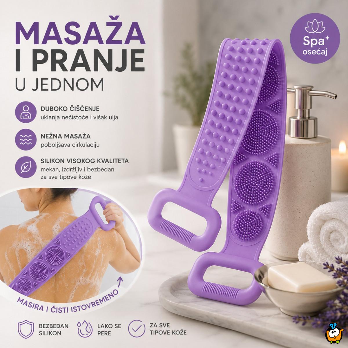 Traka za kupanje – lakše pranje leđa bez muke