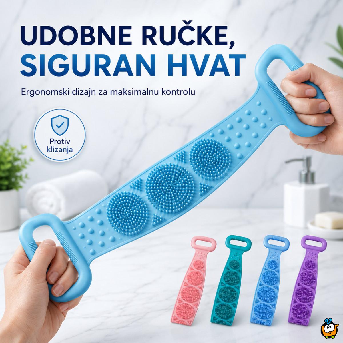 Traka za kupanje – lakše pranje leđa bez muke