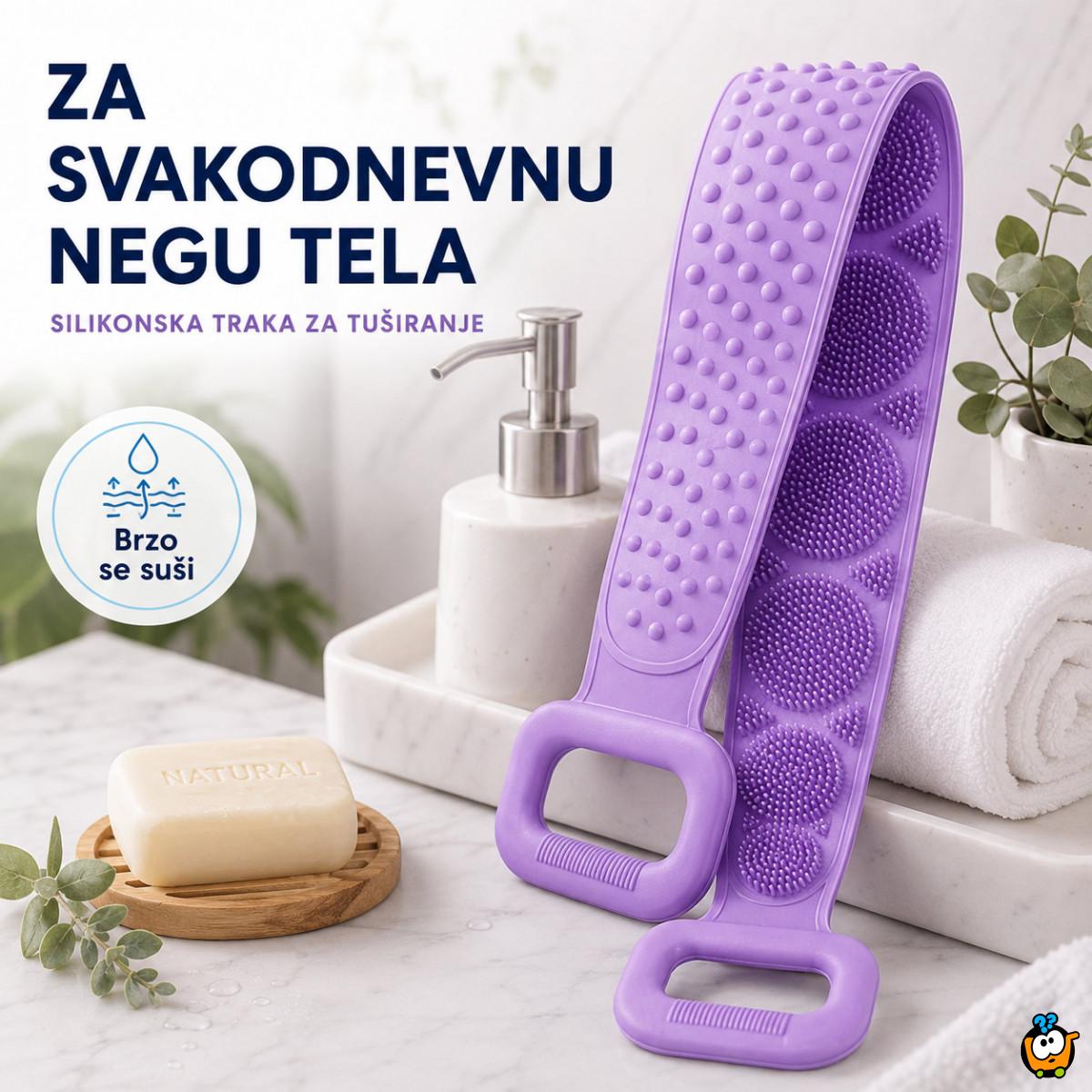 Traka za kupanje – lakše pranje leđa bez muke