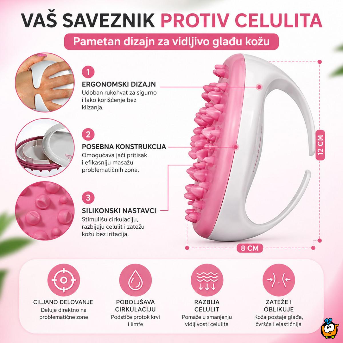 Ručni anticelulit masažer – za glatku i zategnutu kožu