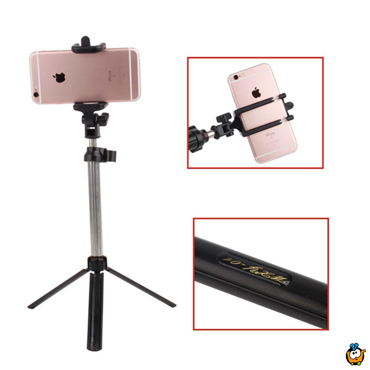 Bluetooth Selfie stick - 3u1 štap za savršeni selfie