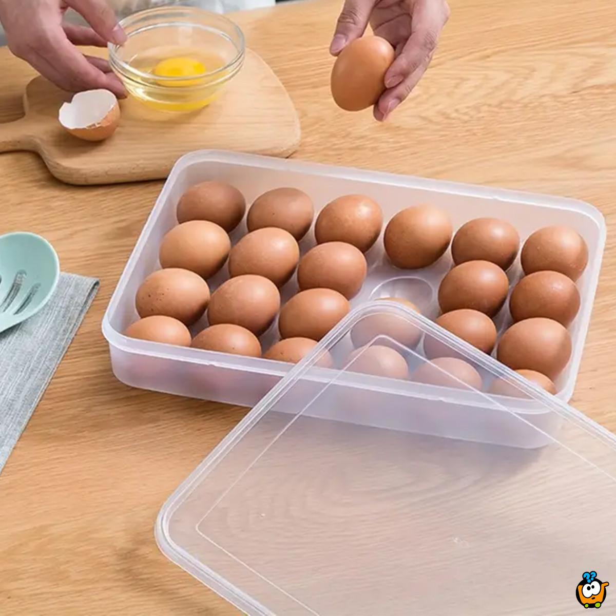 BIG EGGS BOX  - Kutija za odlaganje jaja - 34 komada