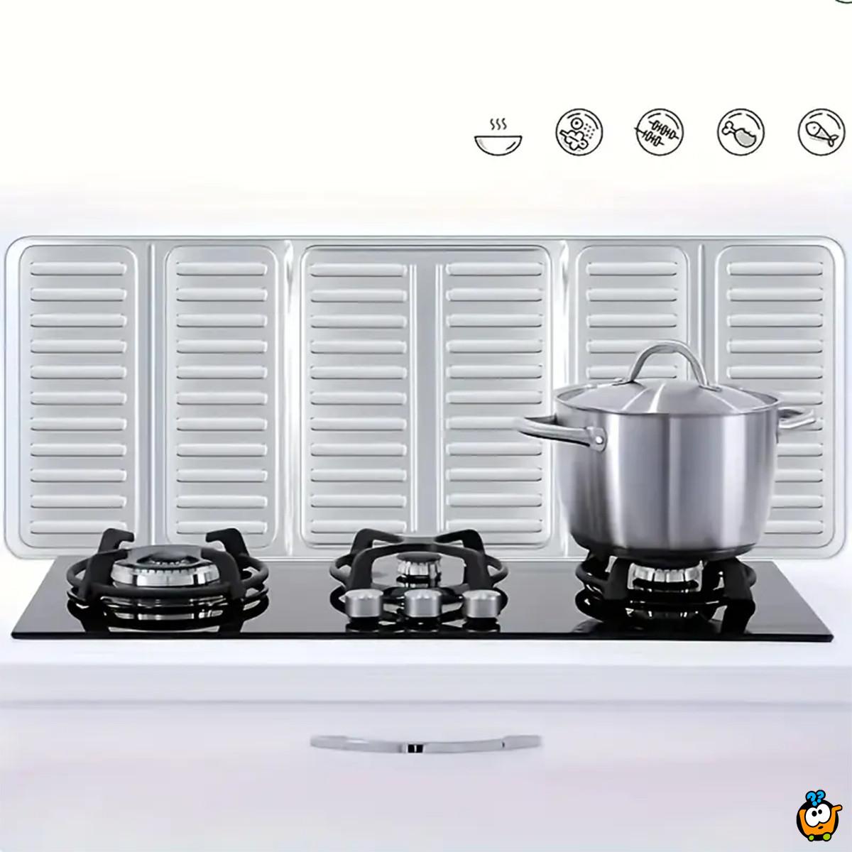Aluminijumska zaštita od prskanja ulja tokom kuvanja