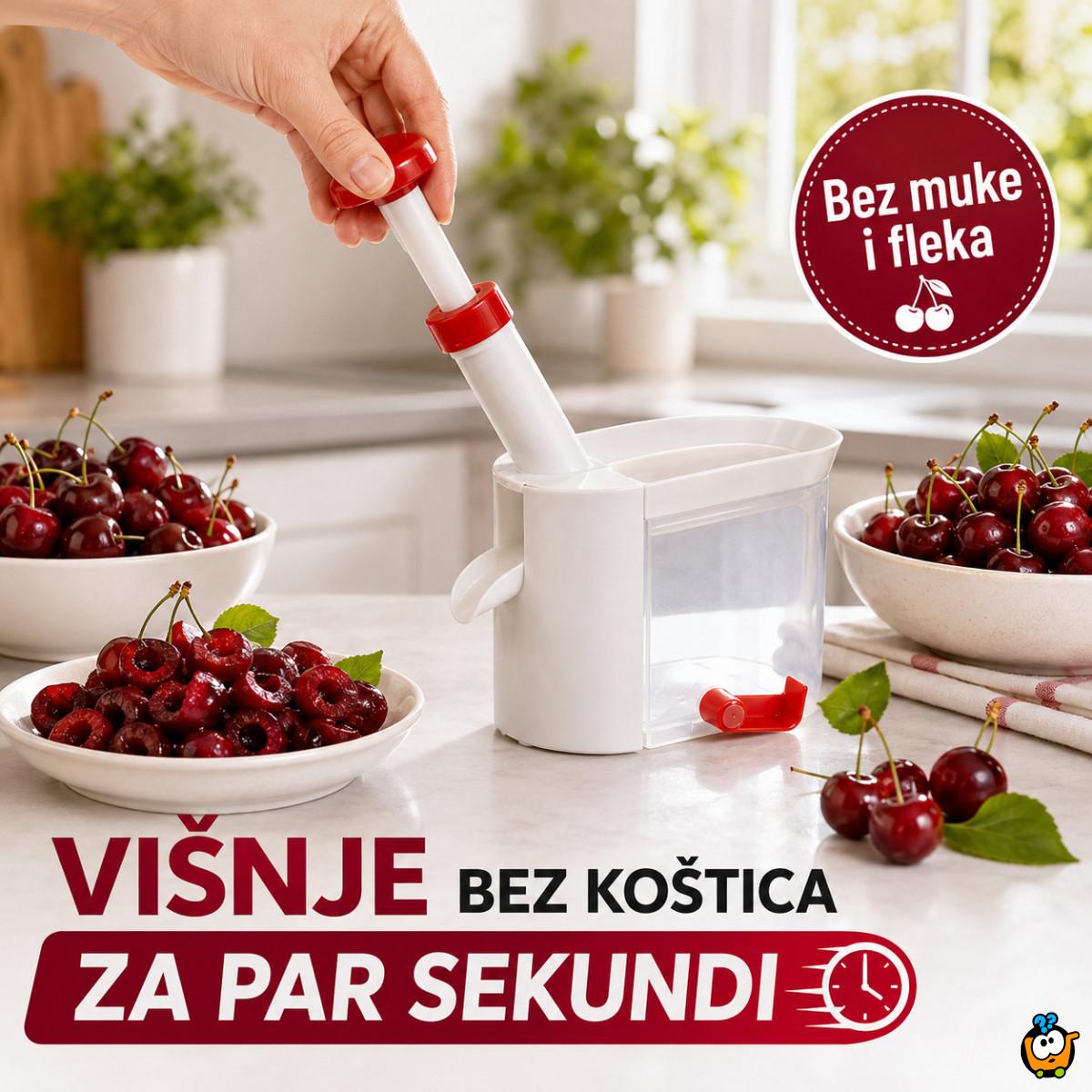 Čistač koštica za višnje i trešnje – bez muke i fleka