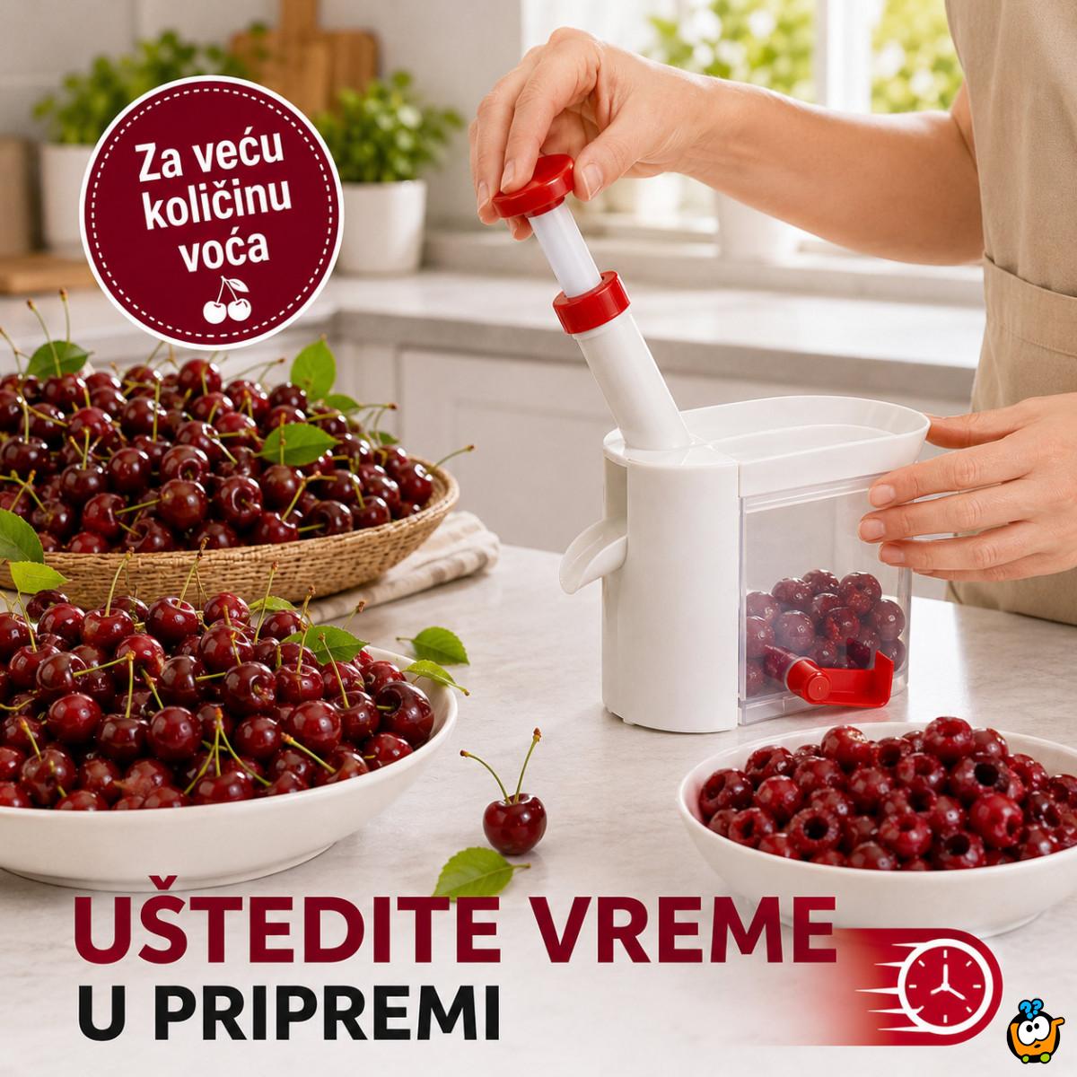 Čistač koštica za višnje i trešnje – bez muke i fleka