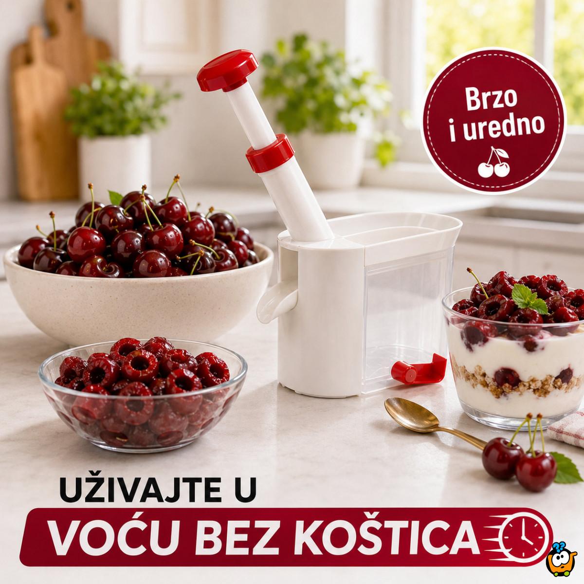 Čistač koštica za višnje i trešnje – bez muke i fleka