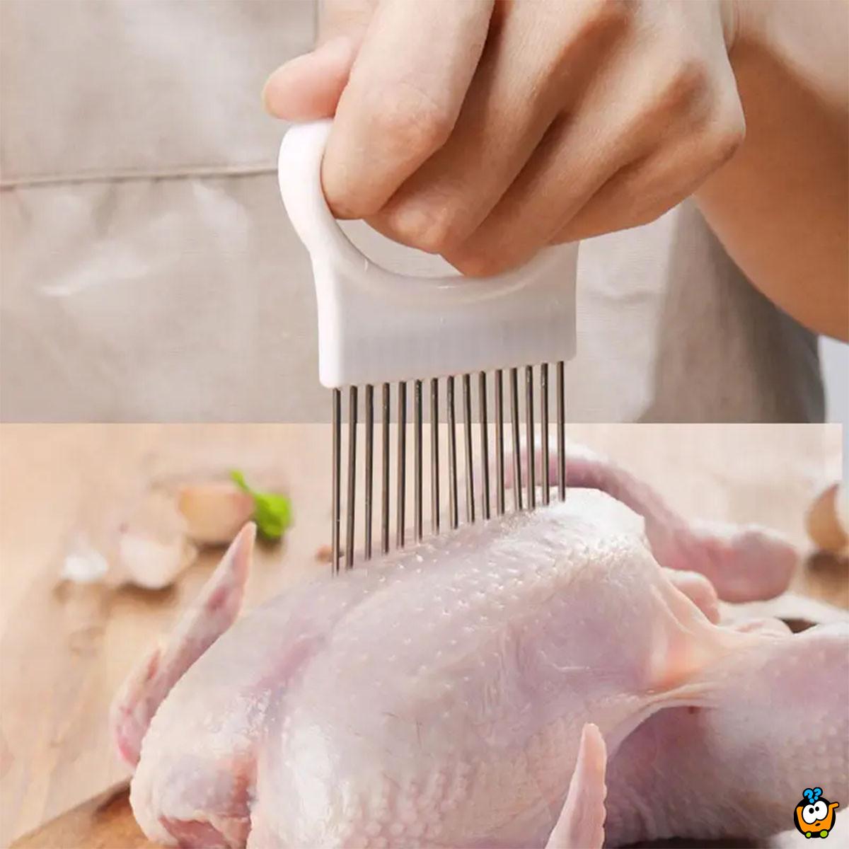 Pomagalo za sečenje crnog luka
