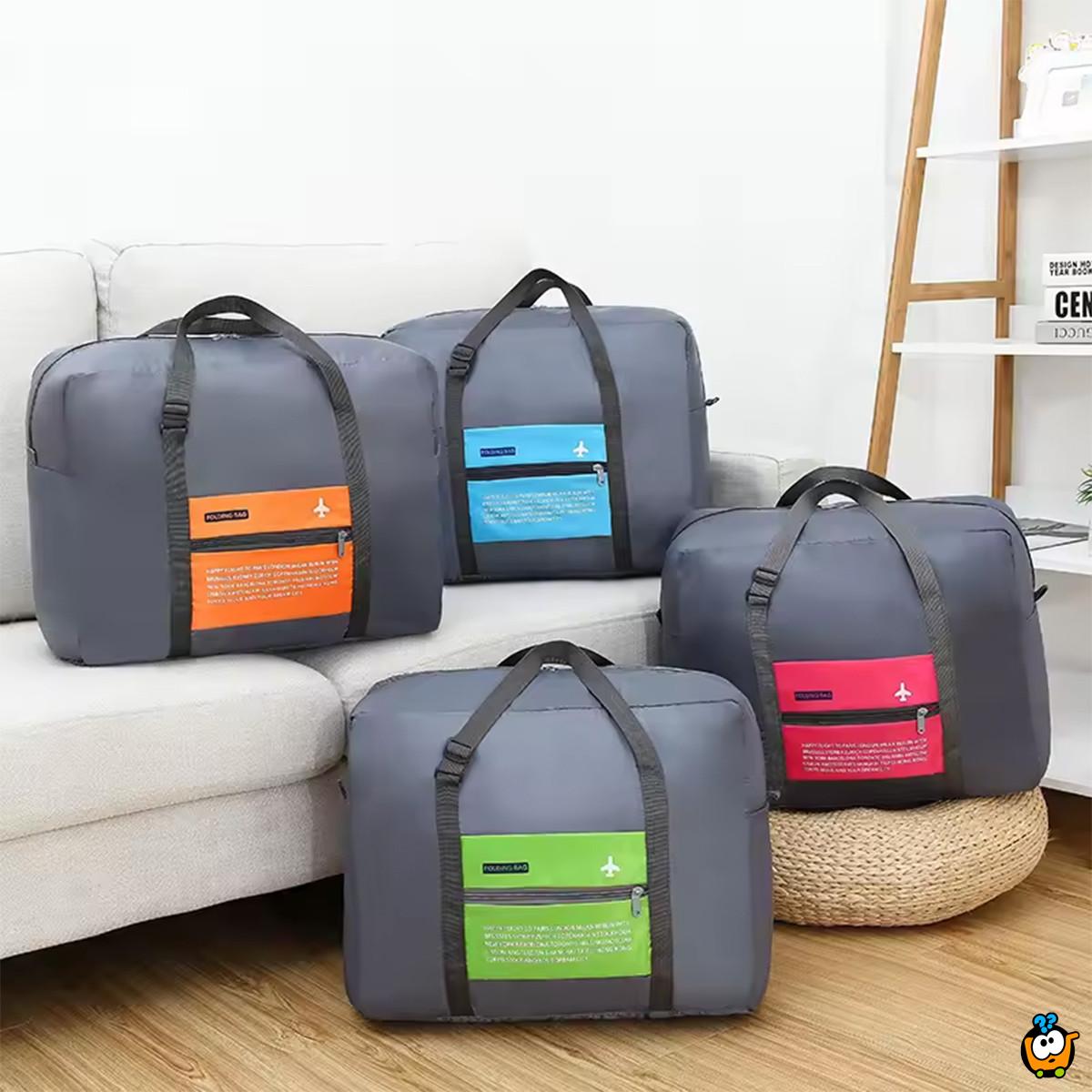 Travel bag - Praktična putna torba sa zipom