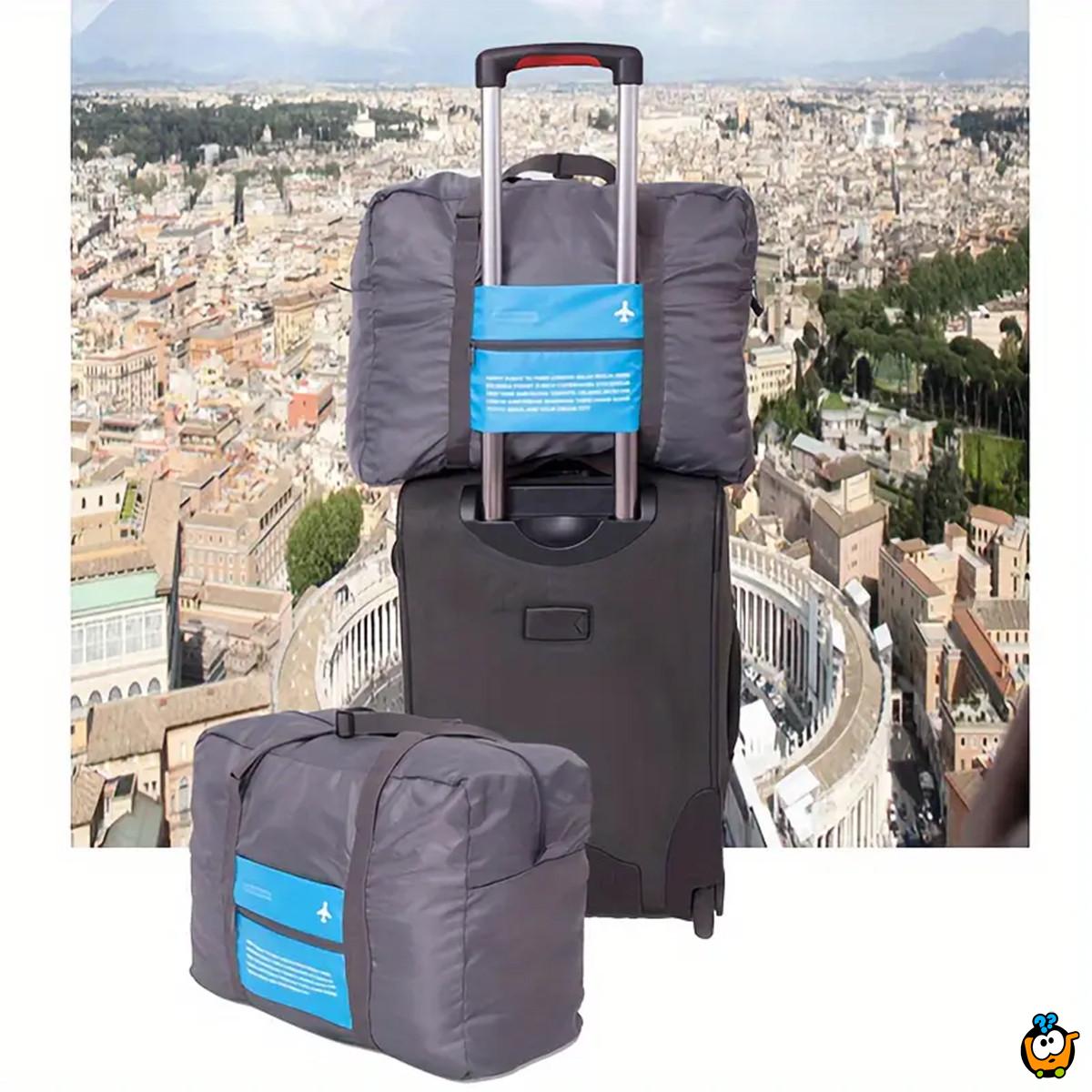 Travel bag - Praktična putna torba sa zipom