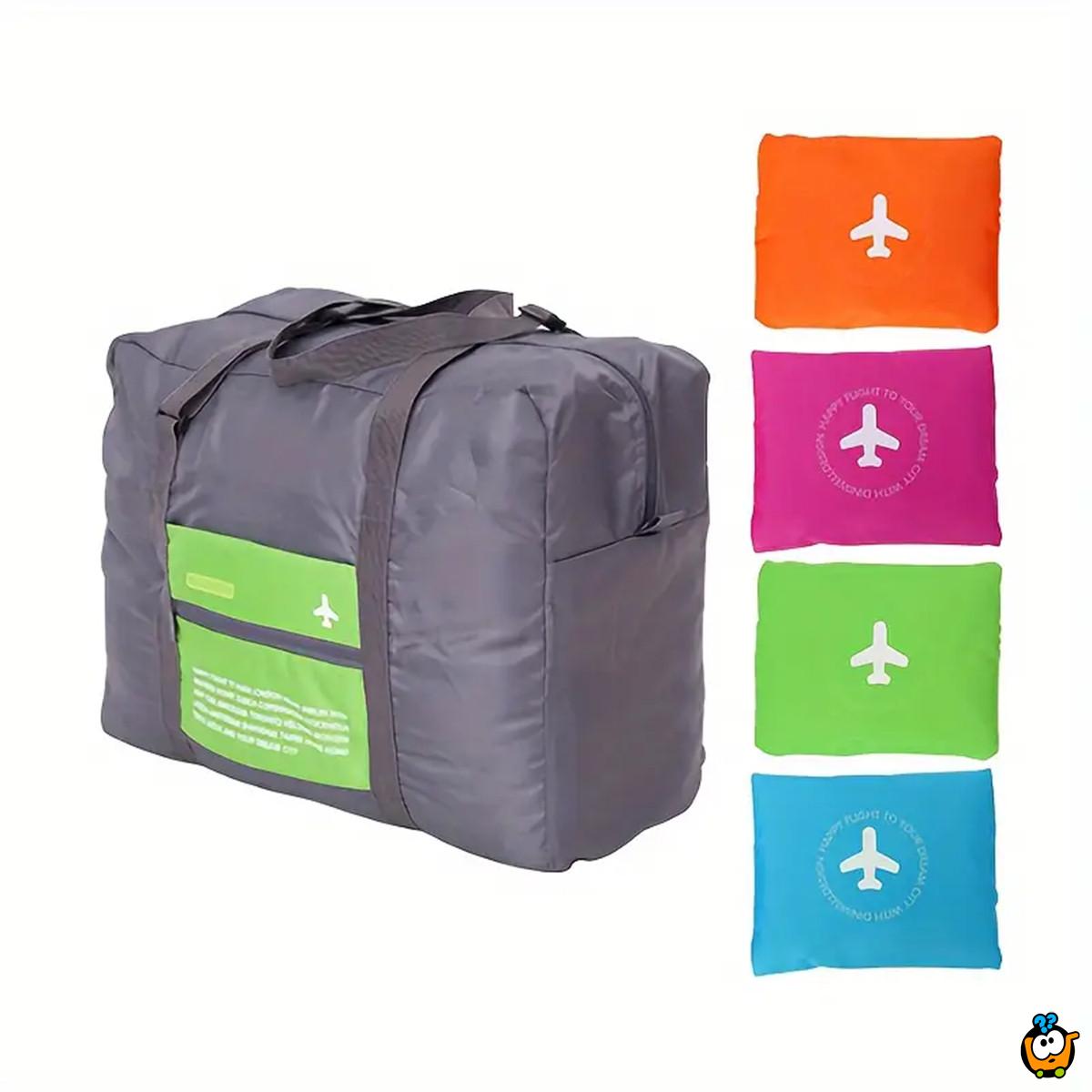 Travel bag - Praktična putna torba sa zipom
