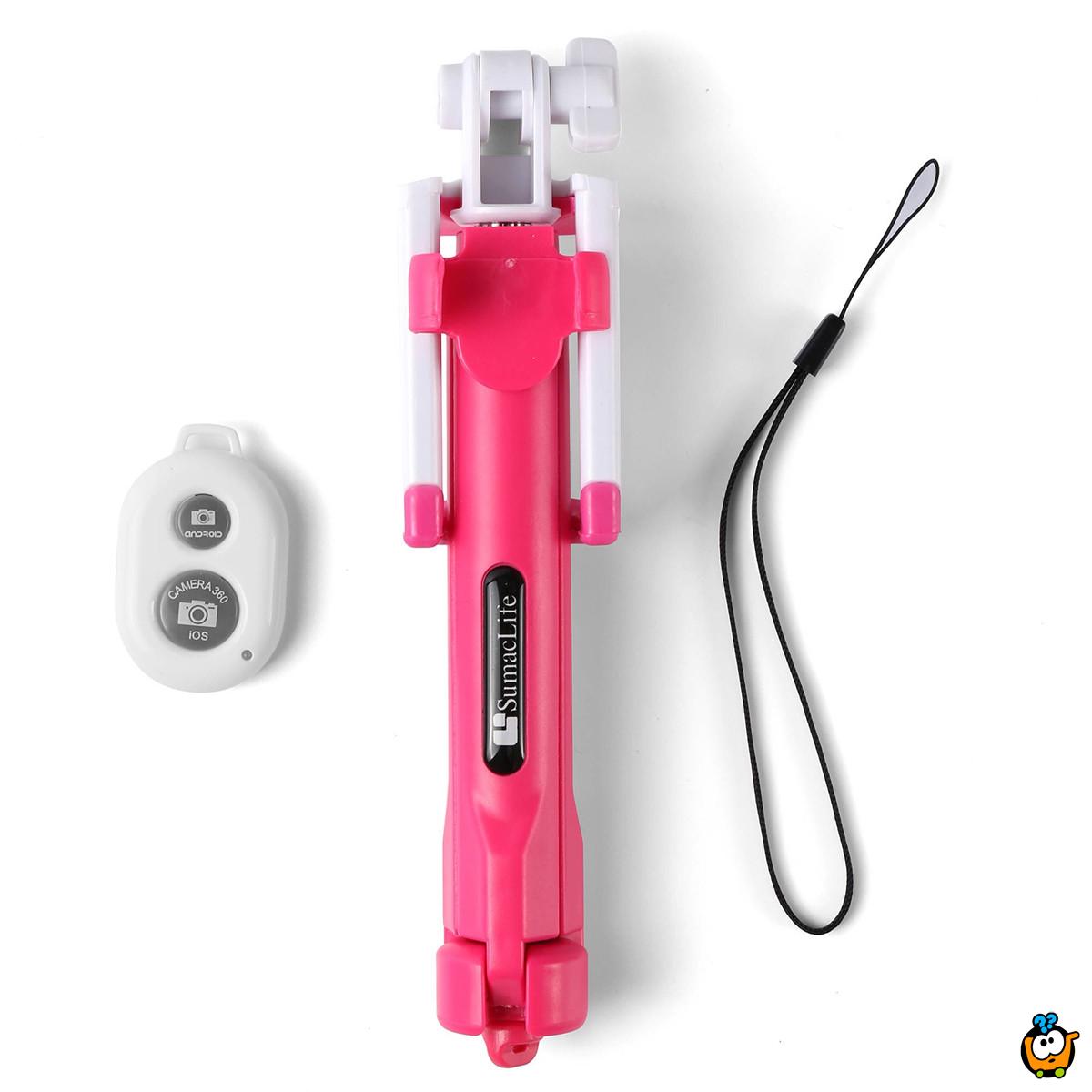 Bluetooth Selfie stick - 3u1 štap za savršeni selfie