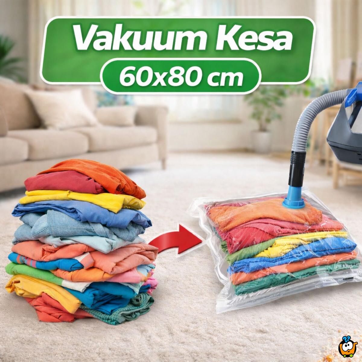 Vakuum kesa za odlaganje odeće 60 x 80 cm