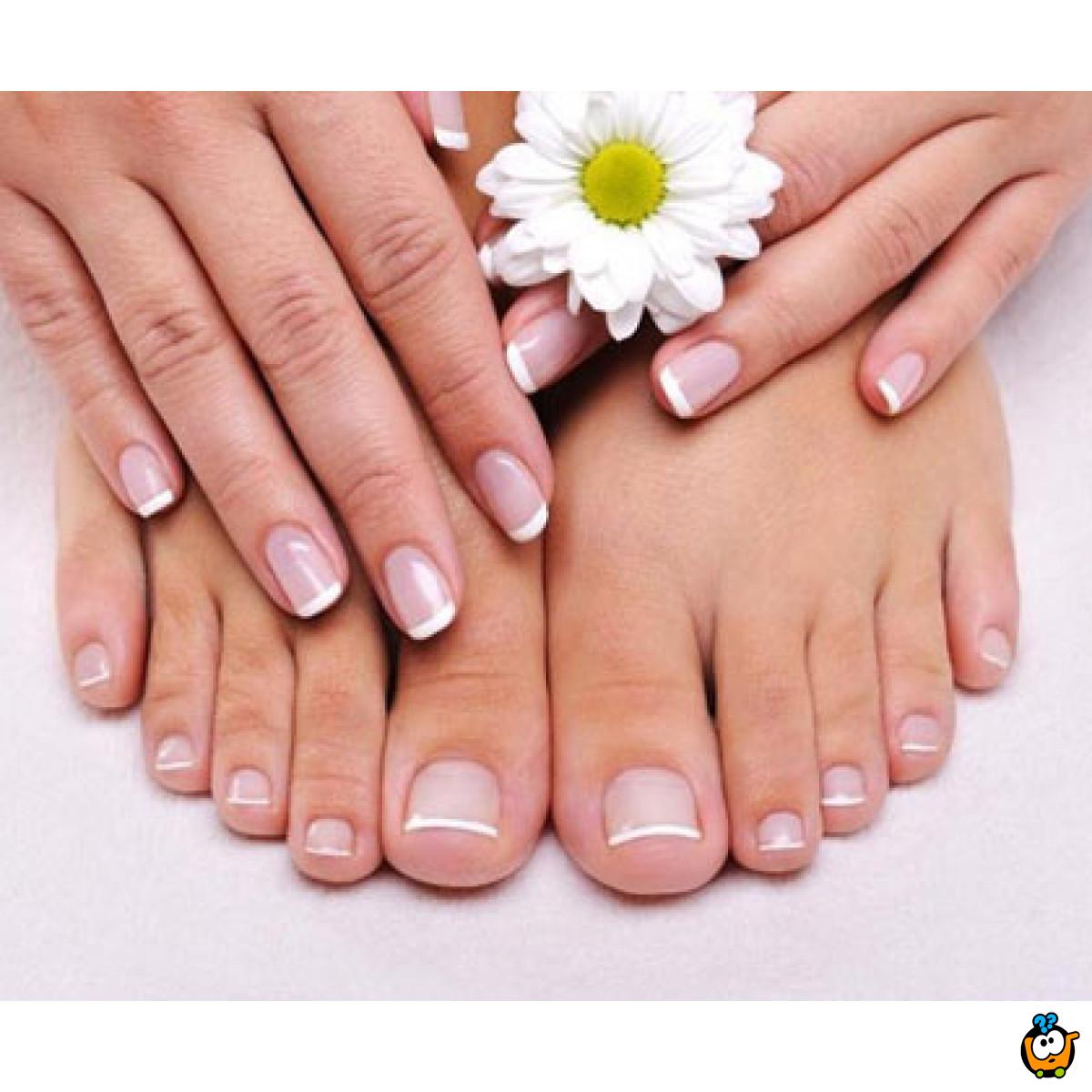 Spa manikir + spa pedikir