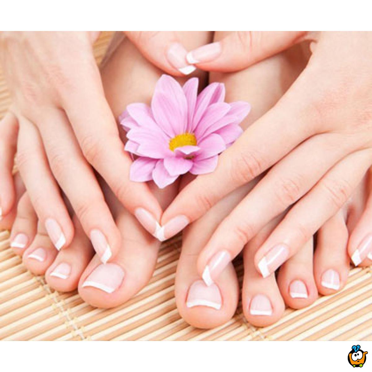 Spa manikir + spa pedikir