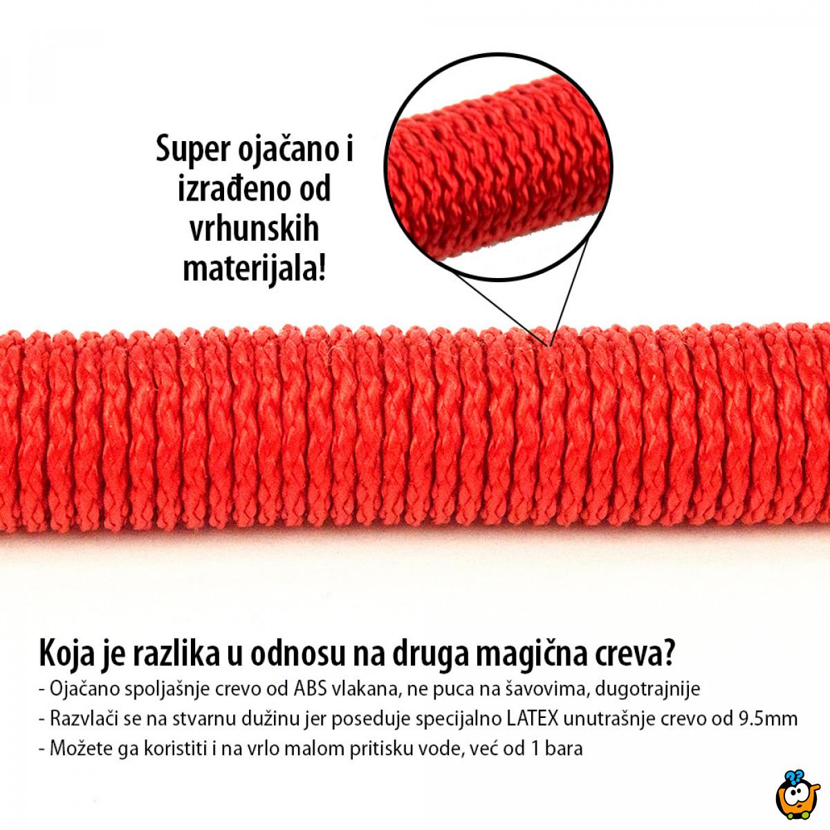 Magično rastegljivo crevo za vodu sa prskalicom - KING STRONG HOSE