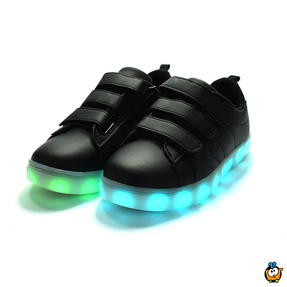 Decije Svetlece Led Patike Runners Black 034 Rns 171 16002 262 Kuda U Kupovinu