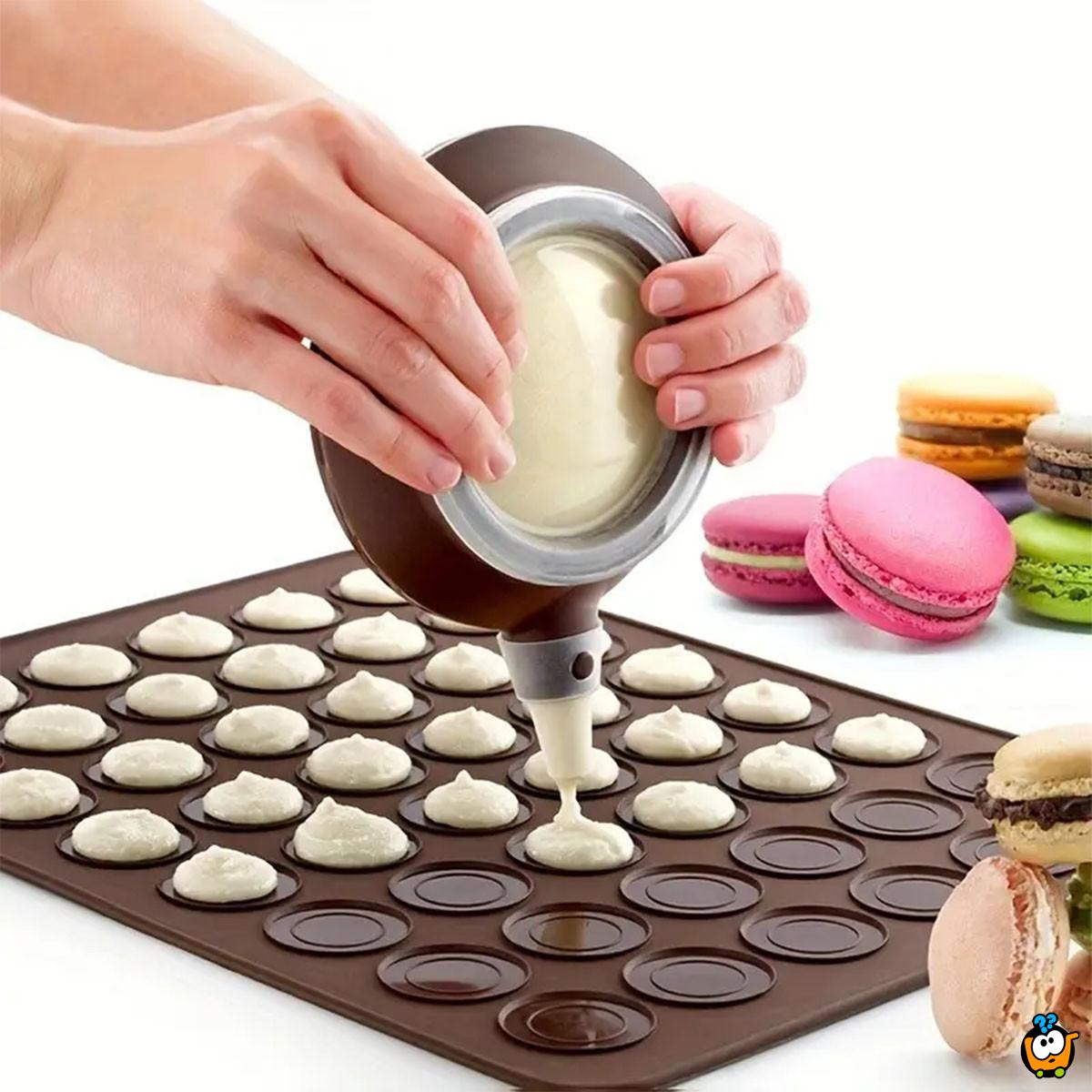 Silikonska podloga za pravljenje Macarons kolačića