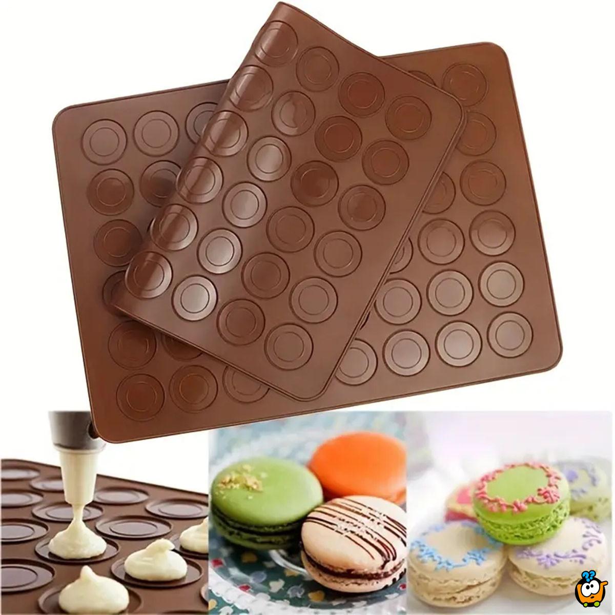 Silikonska podloga za pravljenje Macarons kolačića