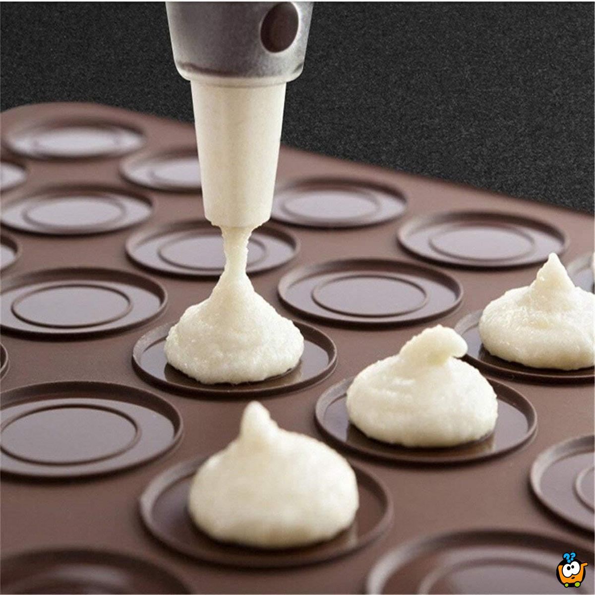Silikonska podloga za pravljenje Macarons kolačića