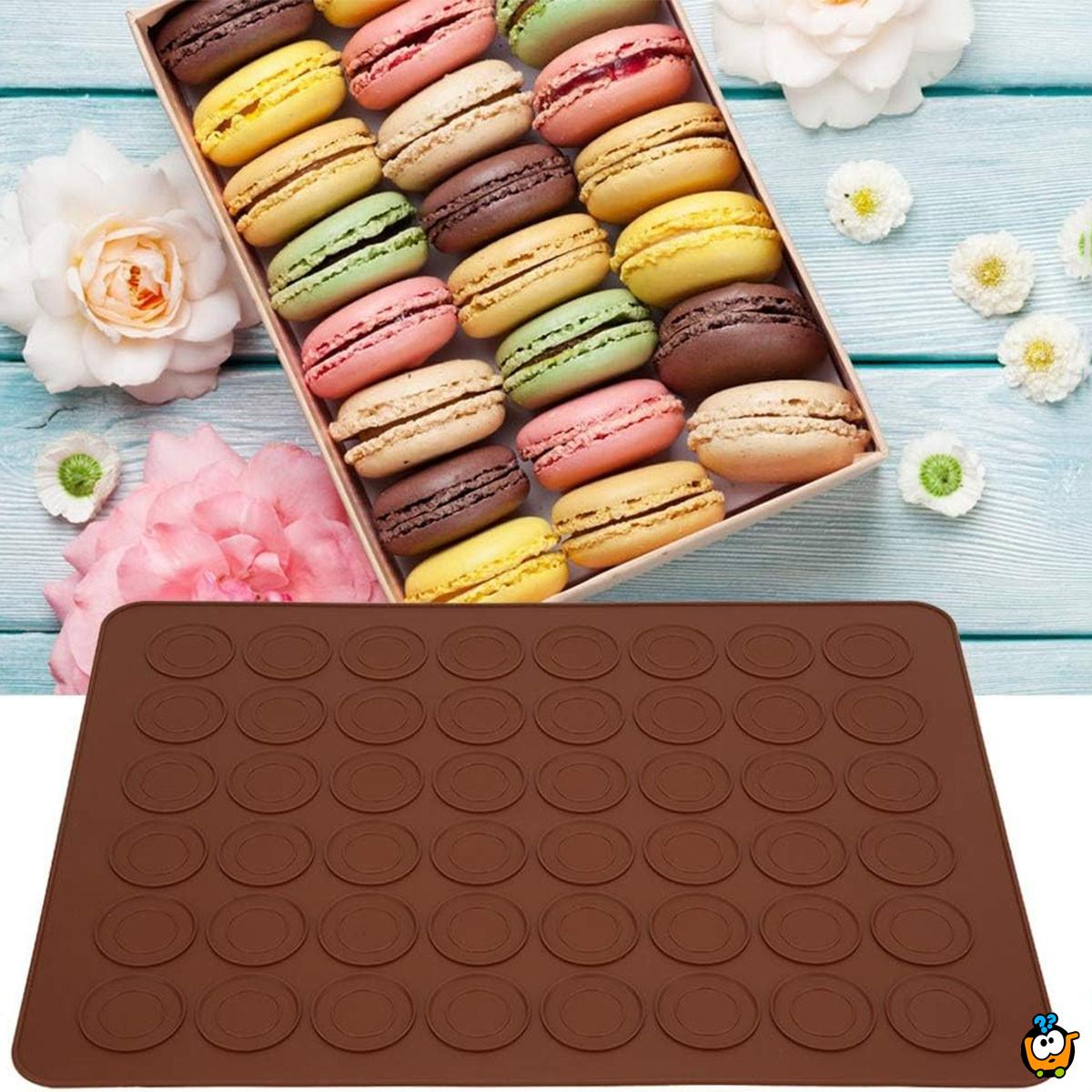 Silikonska podloga za pravljenje Macarons kolačića