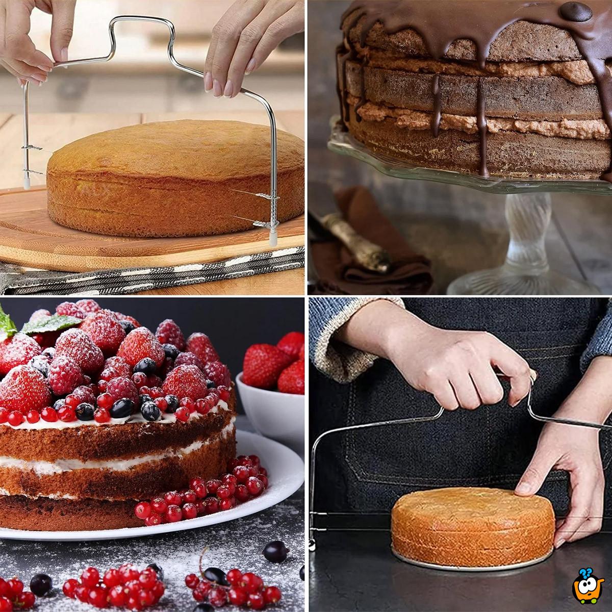 Podesiva žica za sečenje torti i kolača
