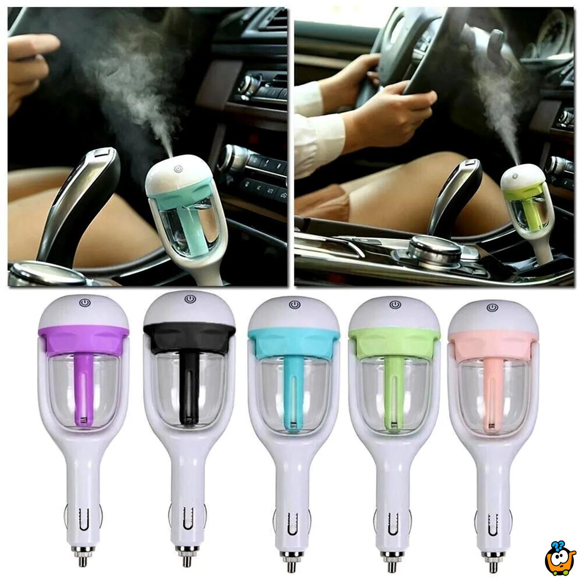 Car Humidifier - Miris i osveživač za Vaš automobil + punjač za telefon