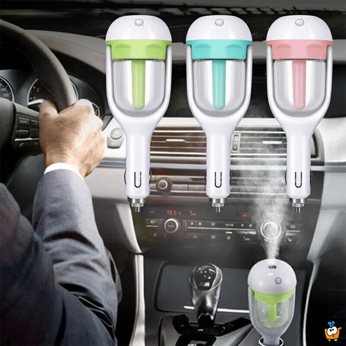 Car Humidifier - Miris i osveživač za Vaš automobil + punjač za telefon