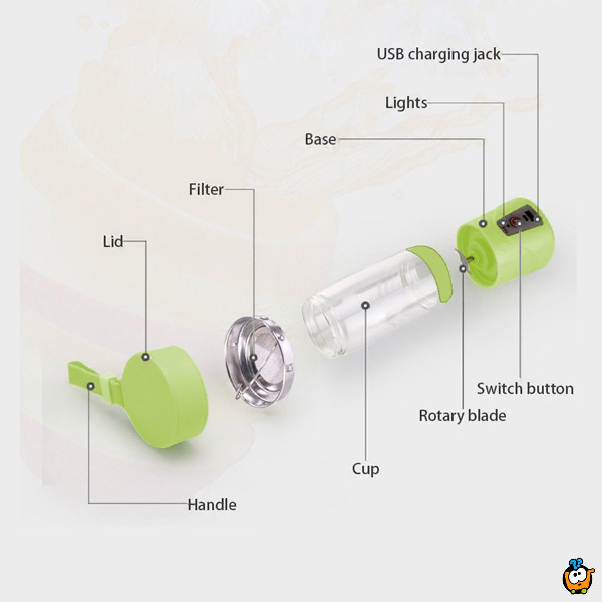 Mini USB blender za poneti